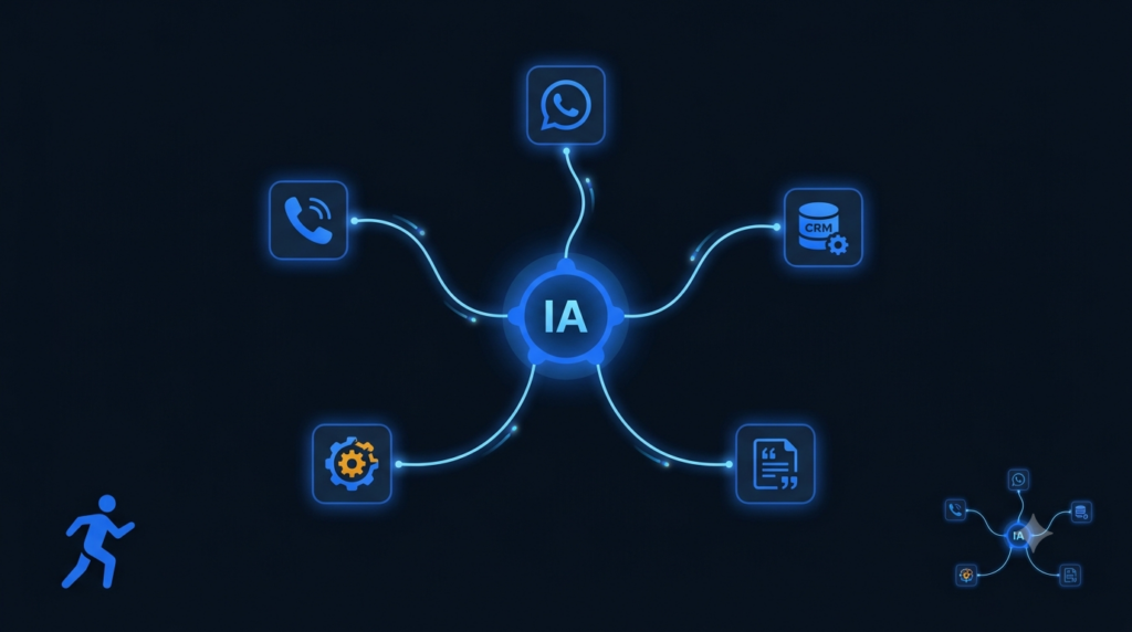 Agente de voz con IA para PyMEs mexicanas — sistema conversacional Nex2Cloud